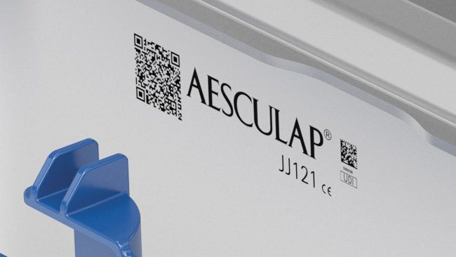 Códigos QR do AESCULAP Aicon®