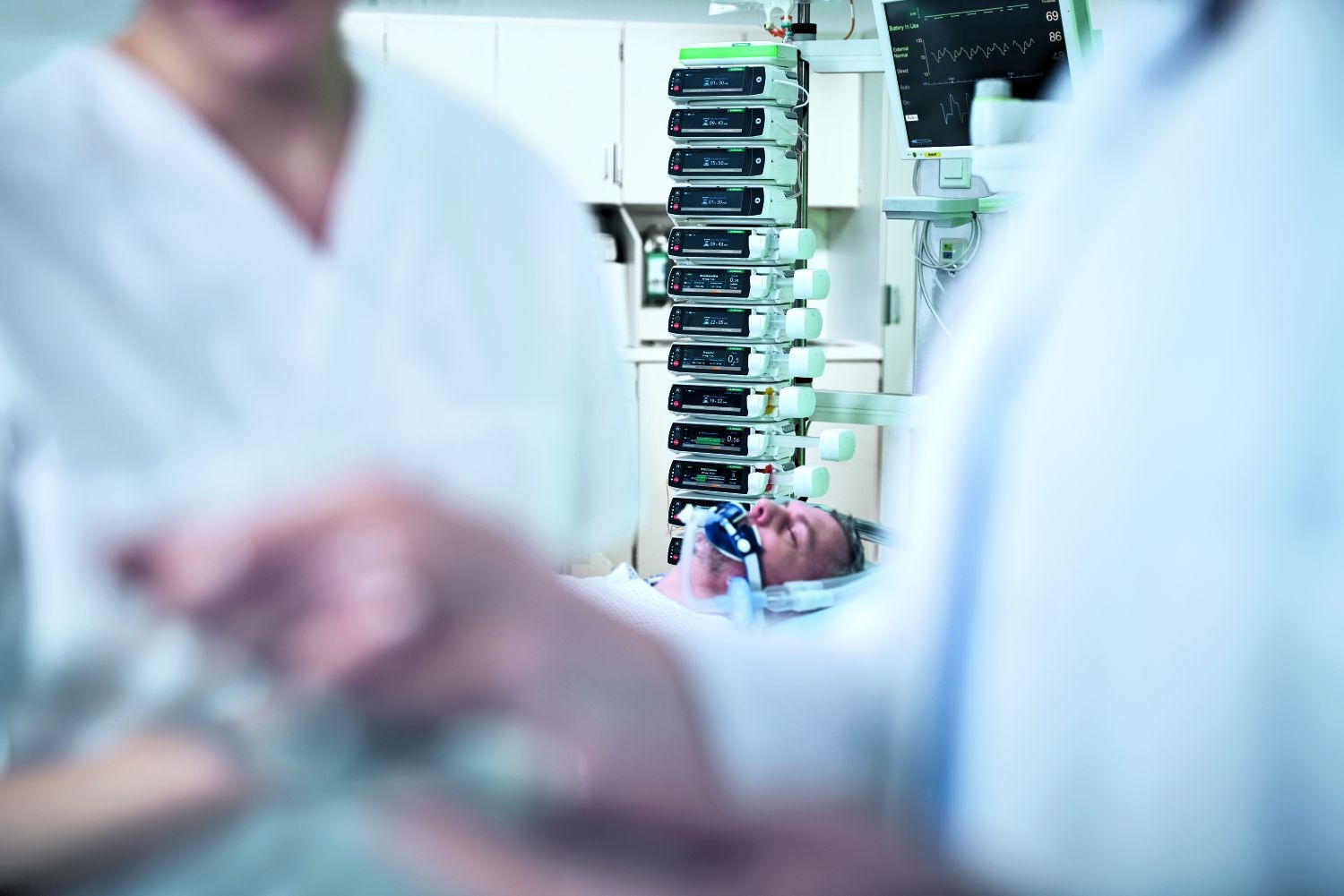2021: Space®plus, nova geração de bombas, design intuitivo e ergonômico, documentação contínua da terapia, novo padrão para hospitais inteligentes.