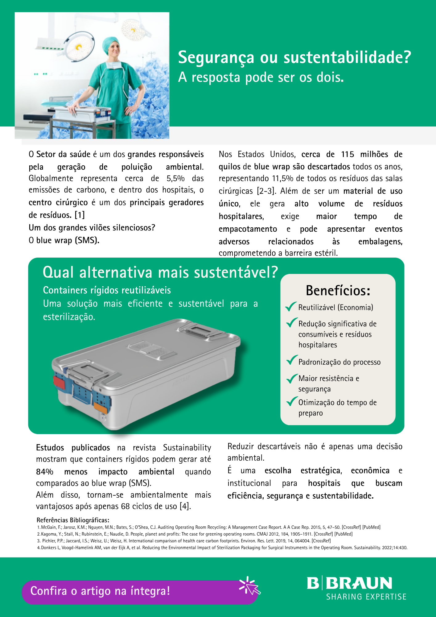 Segurança ou sustentabilidade? A resposta pode ser os dois