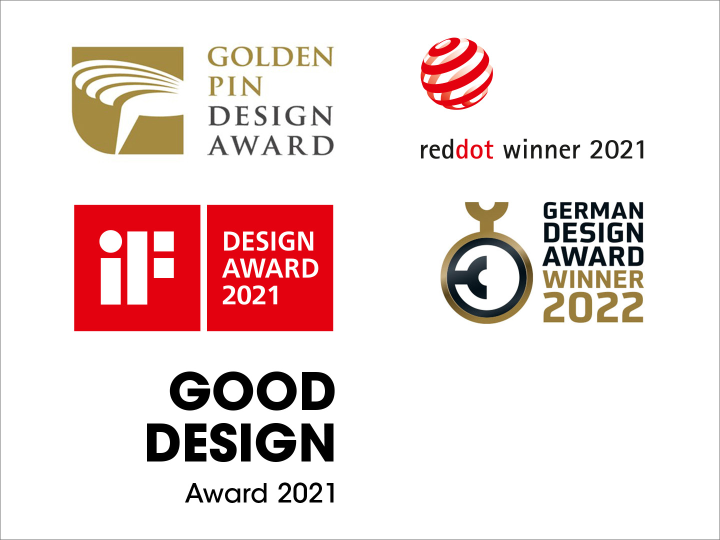 Logotipos de prêmios de design
