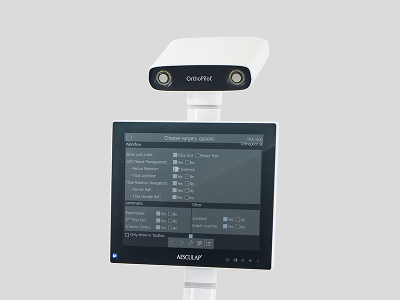 Sistema de navegação OrthoPilot® com monitor