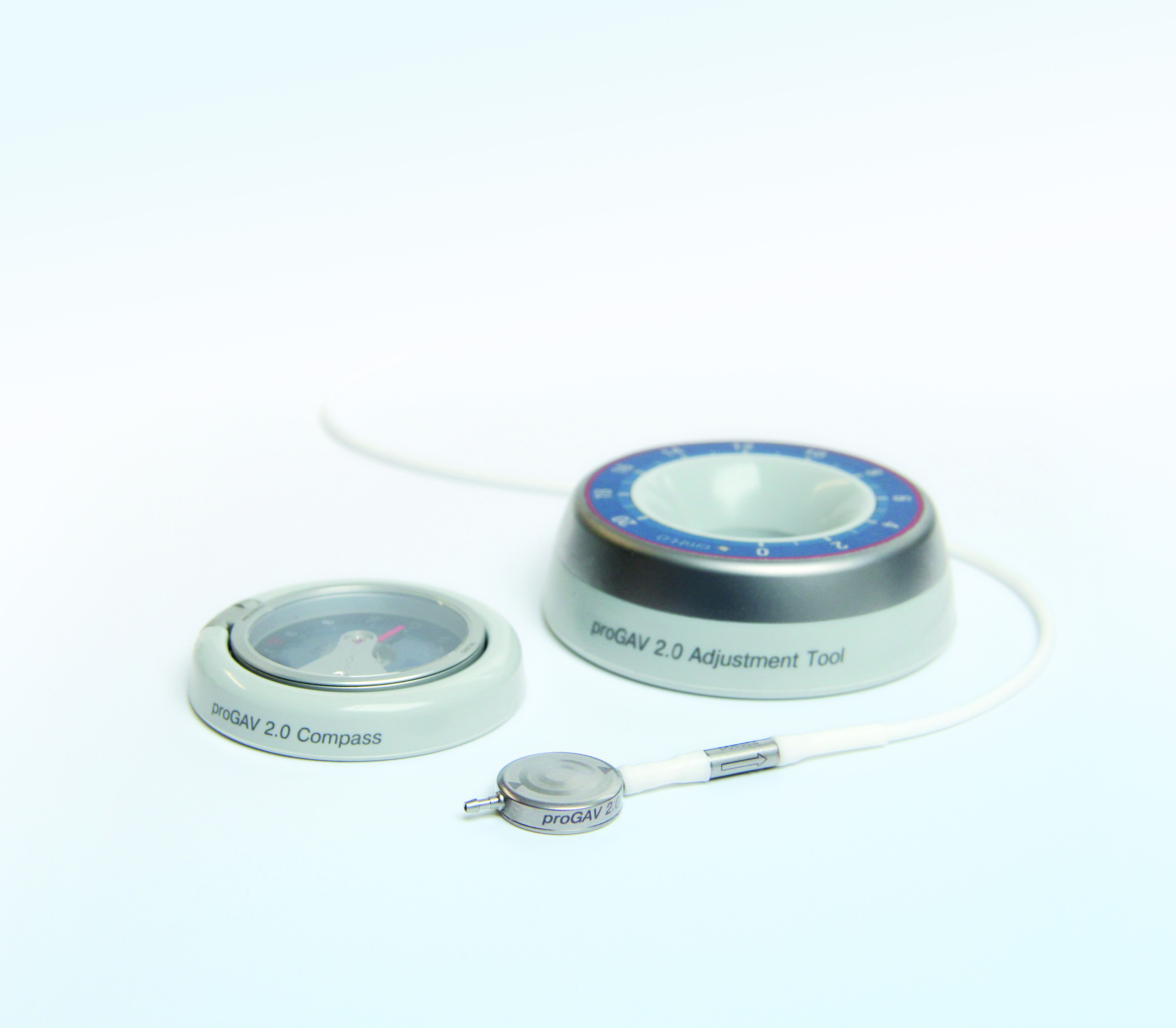 Válvula gravitacional ajustável MIETHKE M.blue®